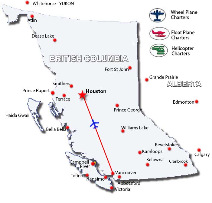 Covid 19 Travel Safe Charter Flights To Houston BC